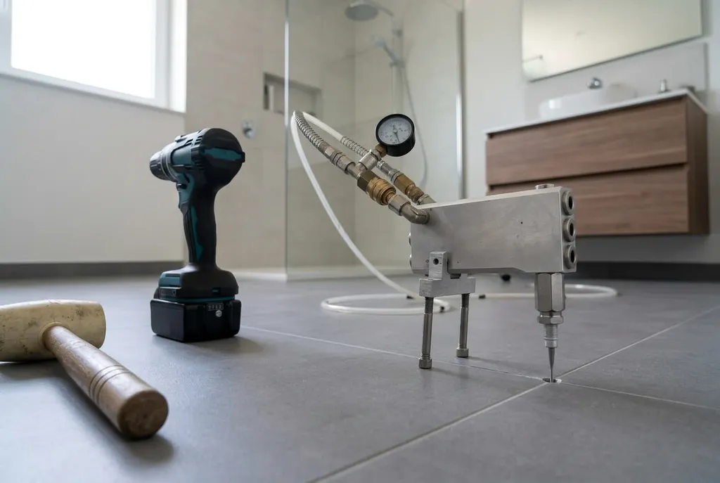 Kitbedrijf Barendrecht – holle tegels injecteren